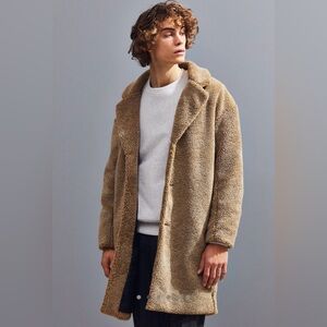 Urban Outfitters tan Sherpa jacket
